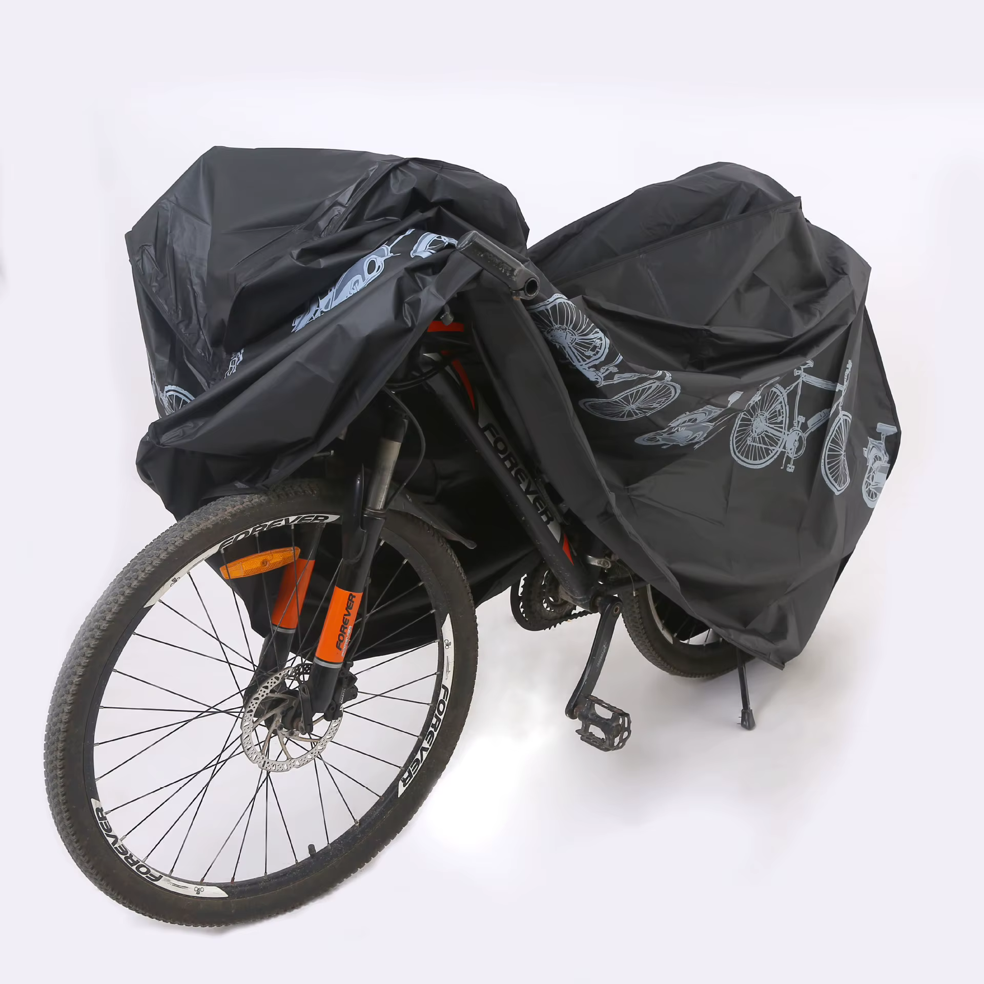 Housse de pluie imperméable pour équipement de vélo