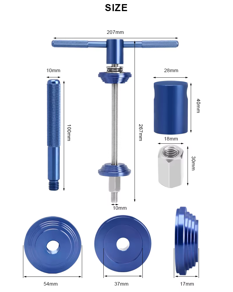 Outils d'installation rapide pour vélo astronomique