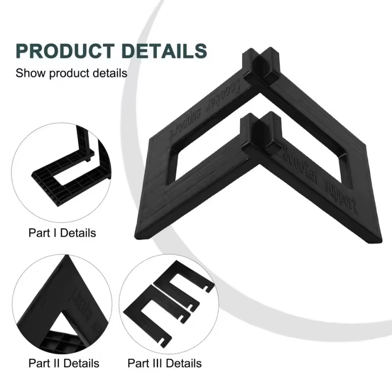 Support de stationnement pliable et portable pour trottinette et vélo