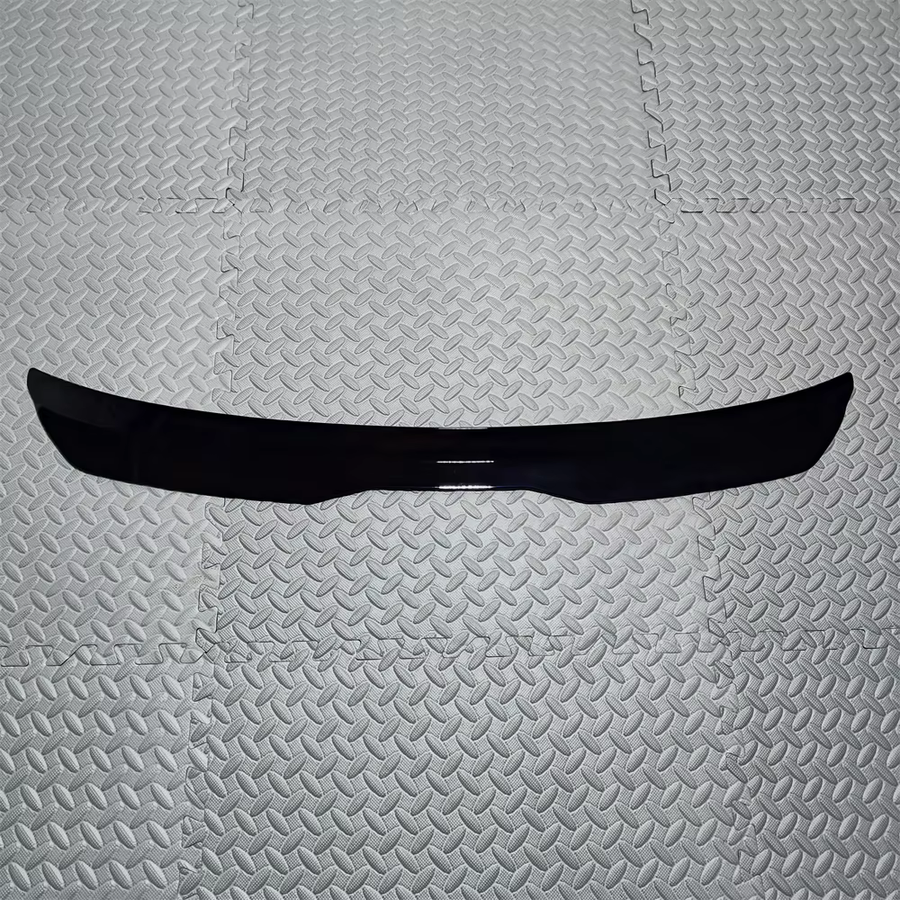 Pour Renault Clio MK5 Clio 5 2019-2025 hayon voiture bouchon de becquet arrière coffre arrière botte toit lèvre Spoiler réglage Bodykit noir brillant