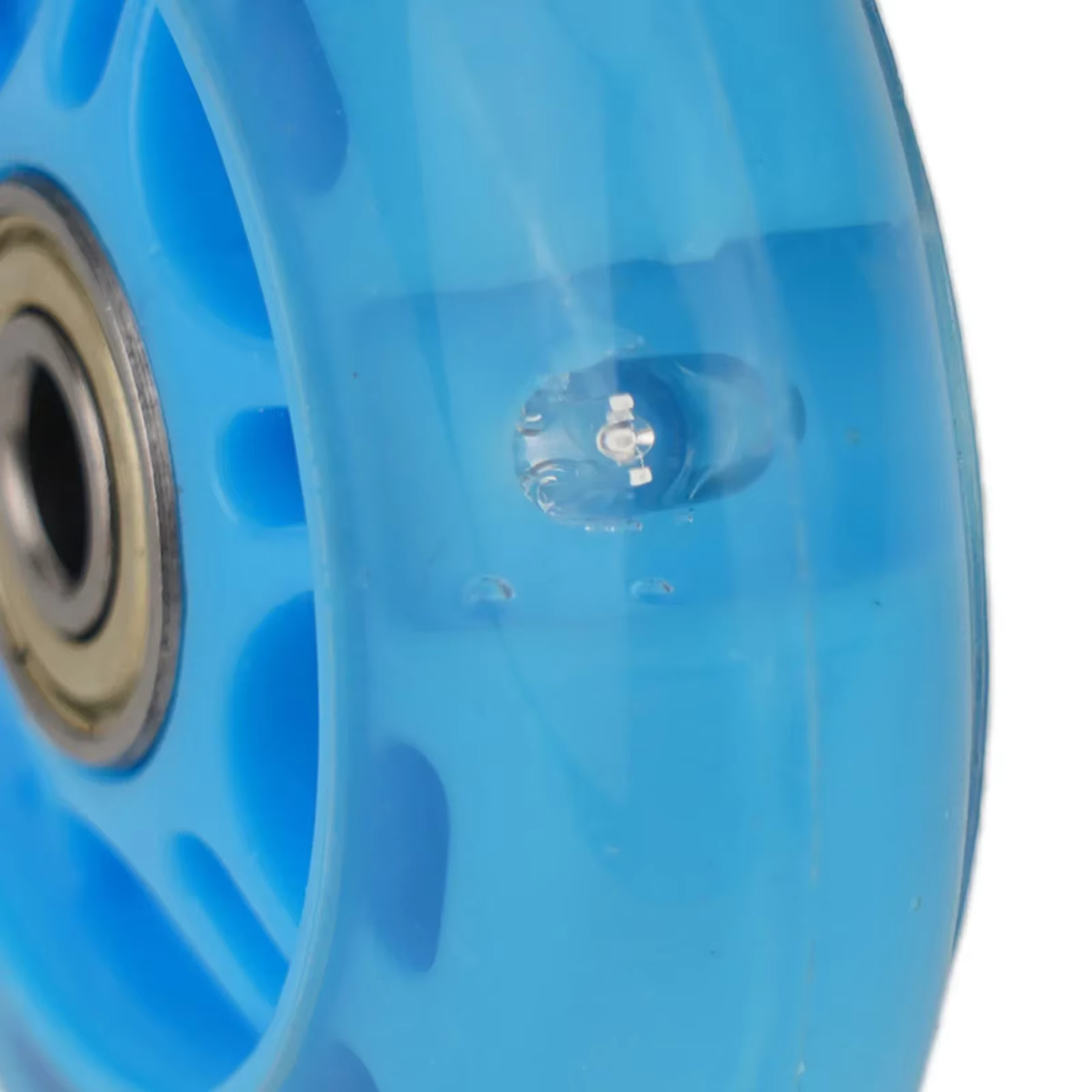 Améliorez votre expérience de conduite avec ces roues clignotantes LED de haute qualité et durables pour scooters de 80 mm et 22 cm de diamètre