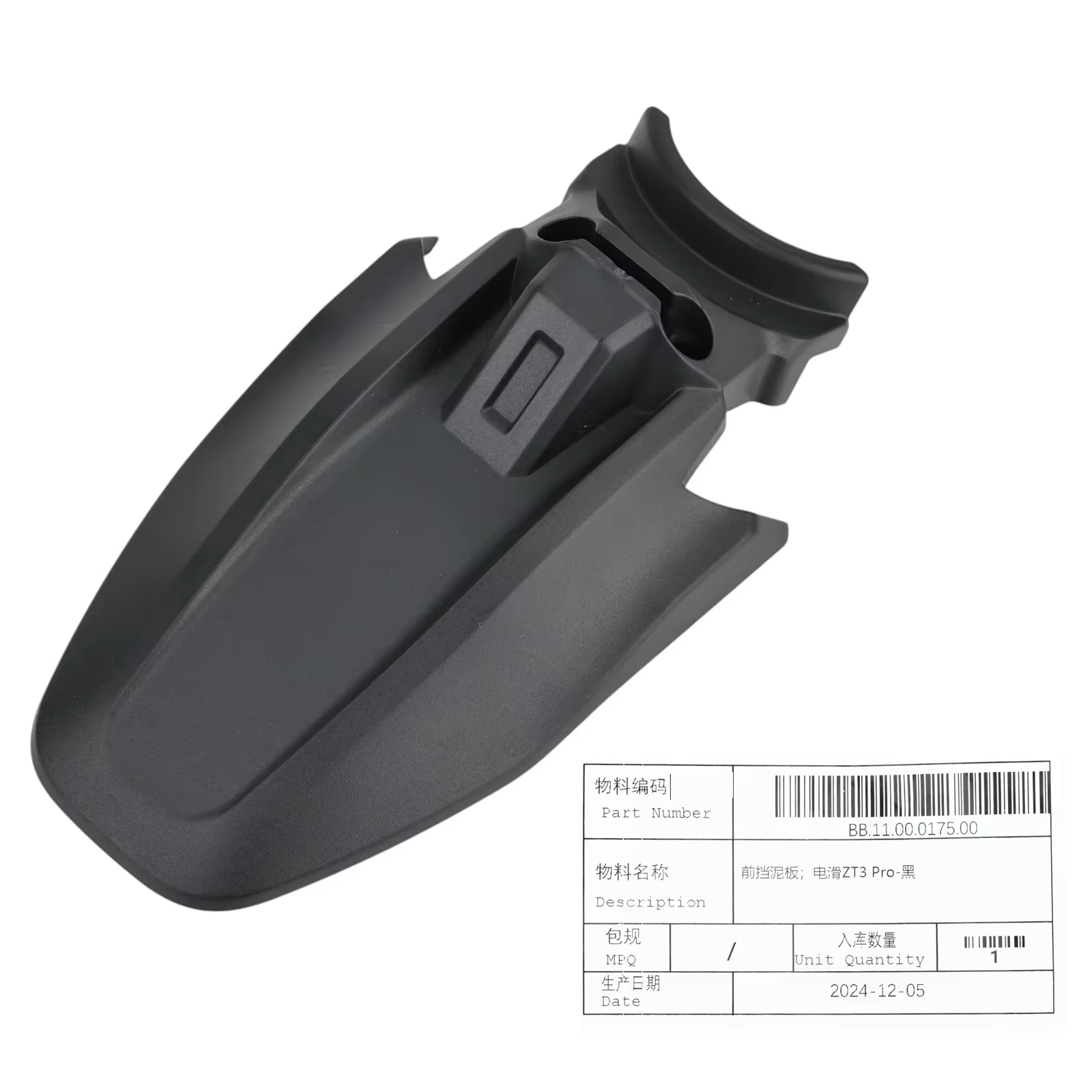 Garde-boue avant Original pour Scooter électrique Segway ZT3 ZT3 Pro