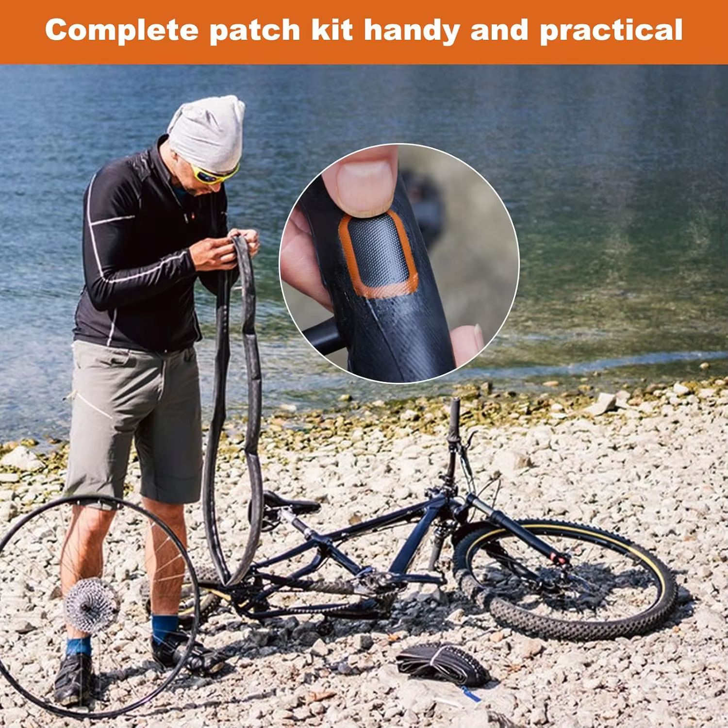 Kit de réparation de pneus de vélo