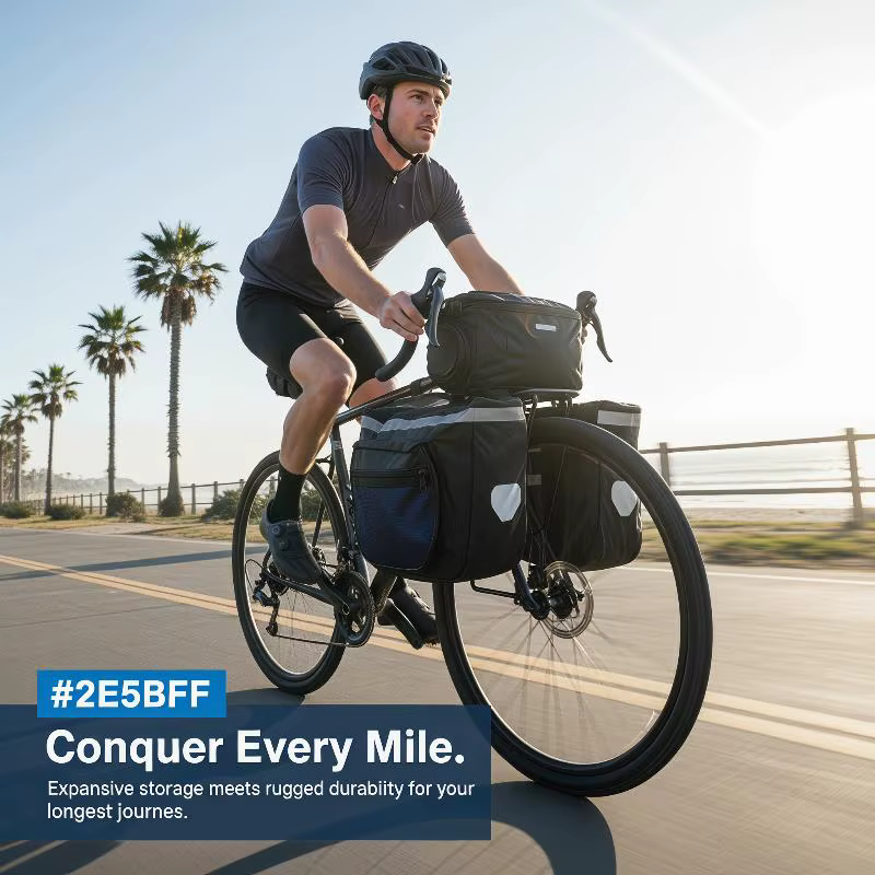 Sacoche de Selle Arrière pour Vélo