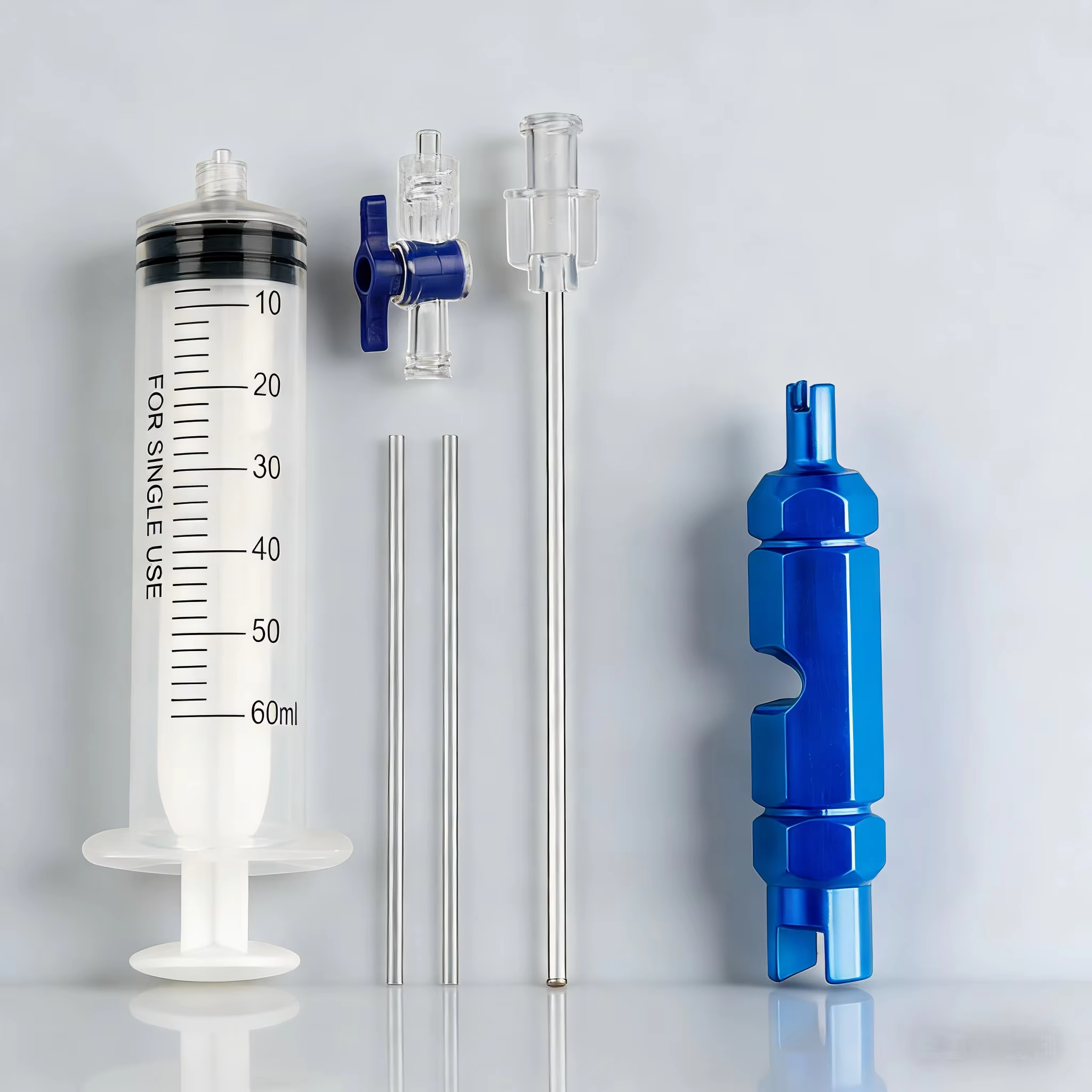 Outil d'injection de liquide pour pneus tubeless de vélo