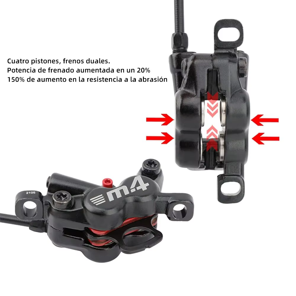 MEROCA – jeu de freins hydrauliques pour vtt
