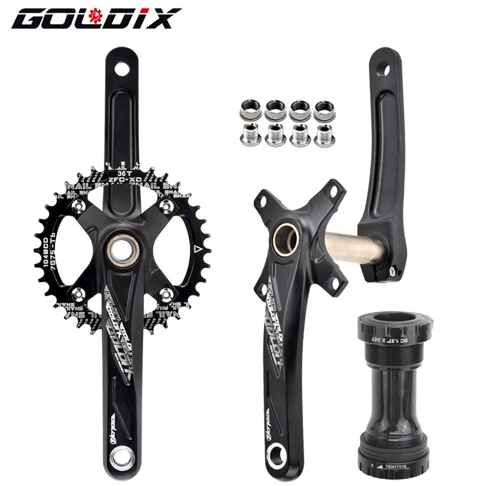 GOLDIX – plateau de manivelle de vélo 104BCD