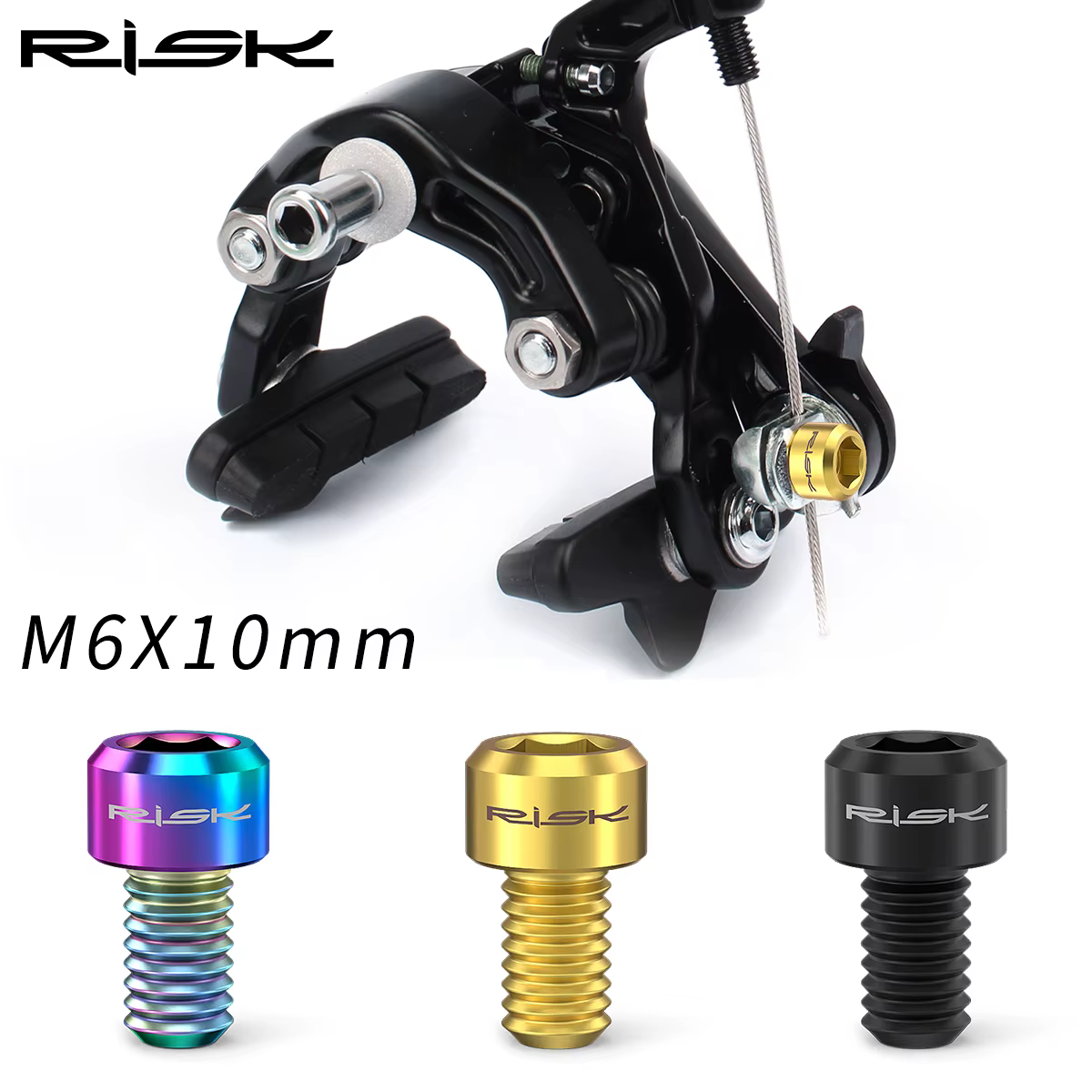 Risque vtt vélo 2 pièces V frein fil boulon de fixation