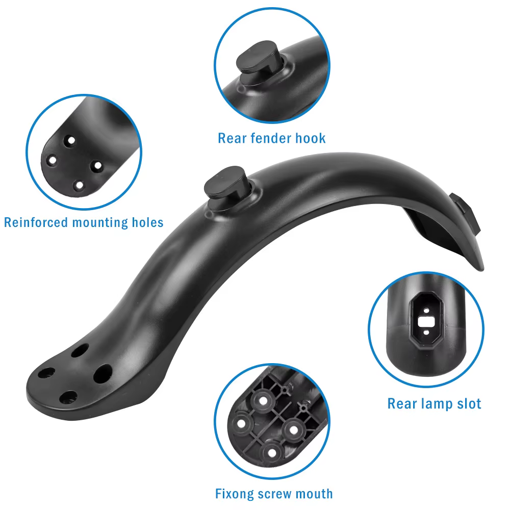 Pour Scooter électrique garde-boue ensemble 4 vis