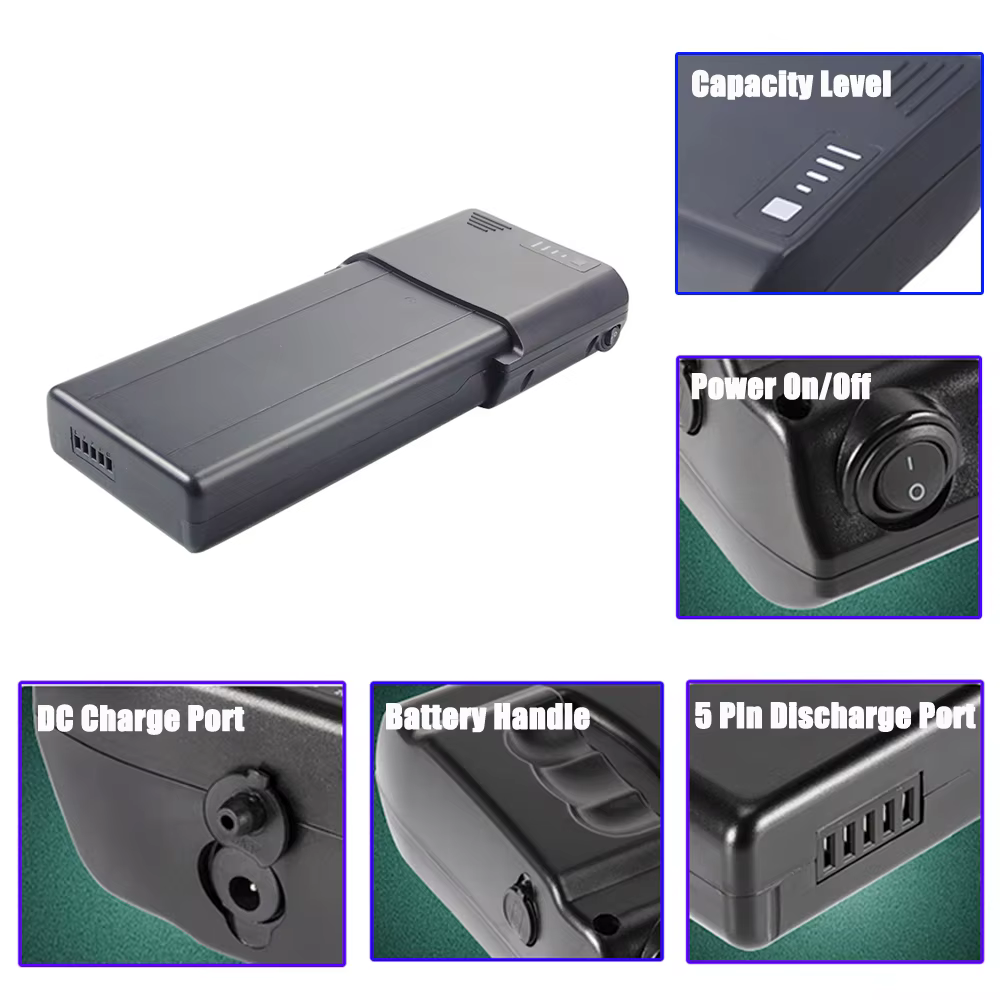 PerfecRear-Batterie de rechange T1 24V 36V 10Ah 12Ah 14Ah