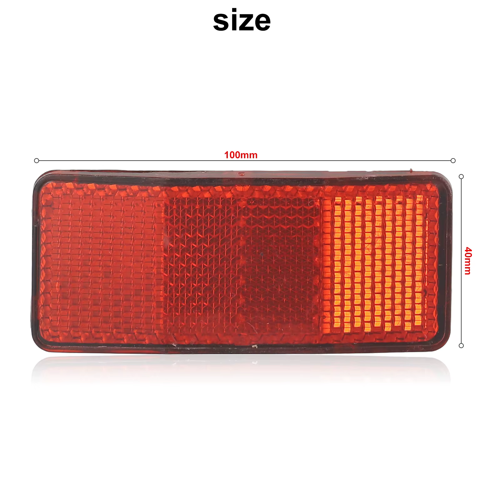 1 pièce Disque réflecteur de sécurité pour vélo