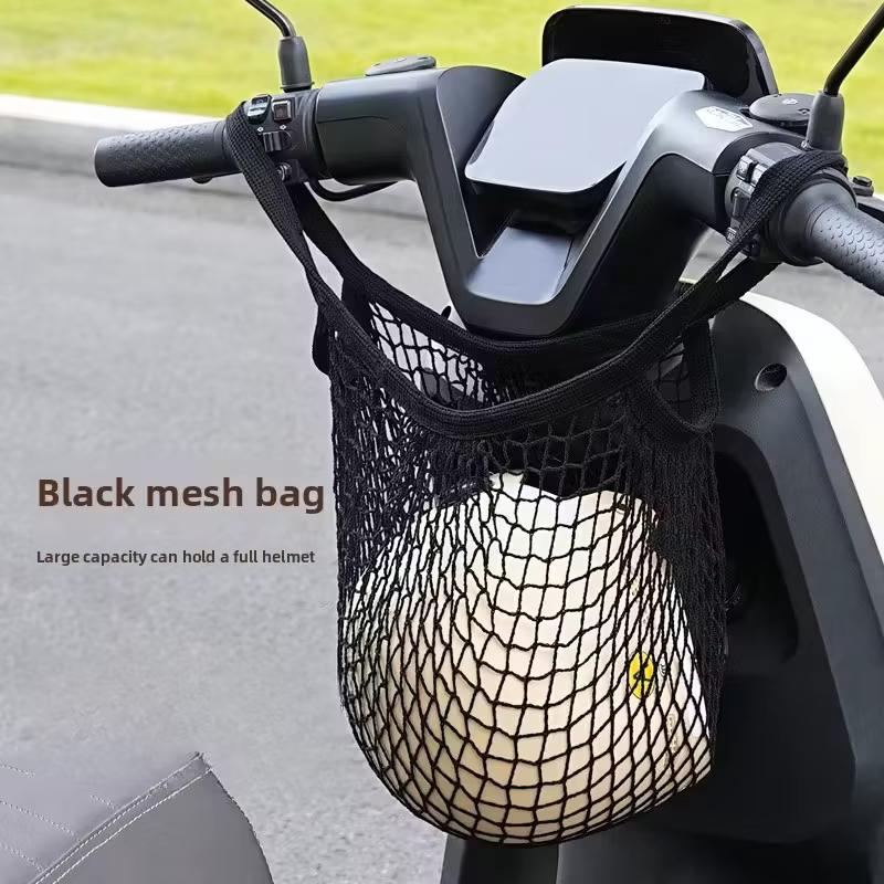 Sac de vélo, filet à bagages pour casques de vélo électrique