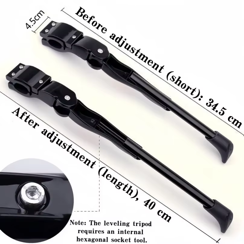 Supports diagonaux pour vélos