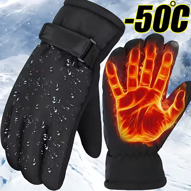 Gants de cyclisme d'hiver pour hommes