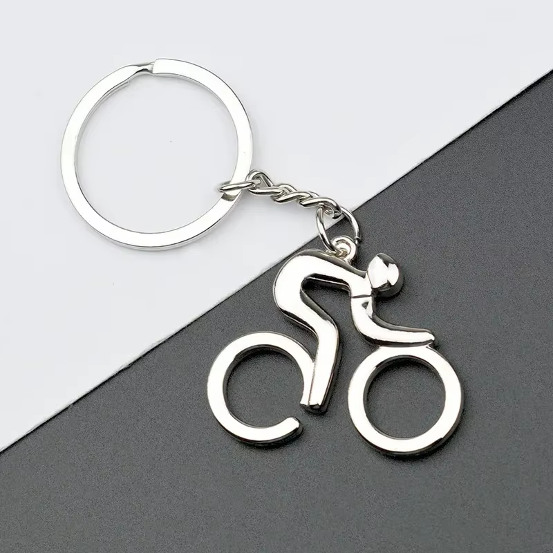 Porte-clés de vélo rétro Vintage en métal