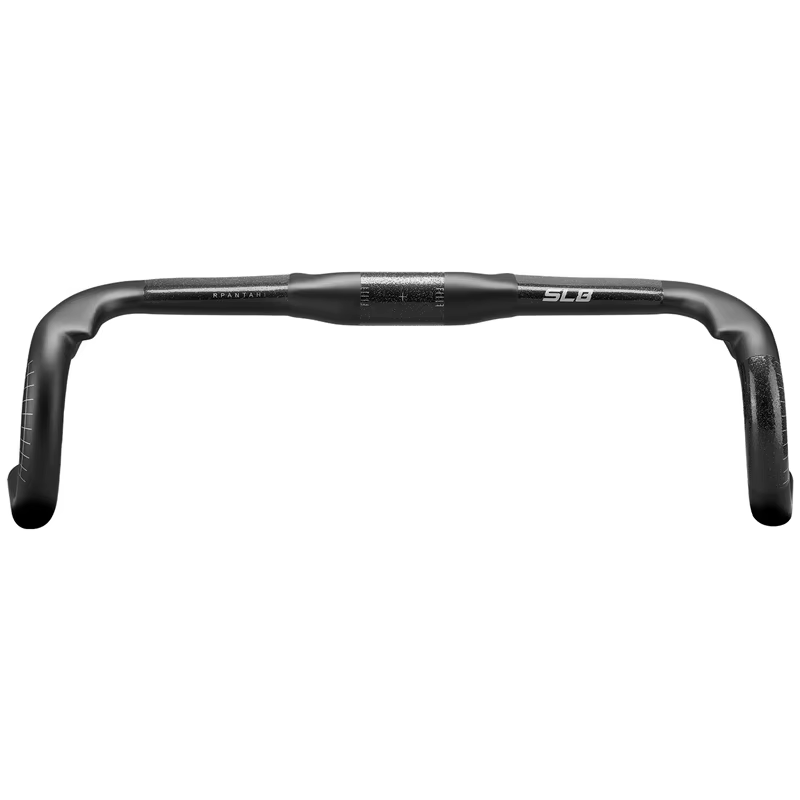 Guidon de gravier entièrement en carbone 31.8x340/360/380/400/420mm vélo de course réduire la résistance barre pliée