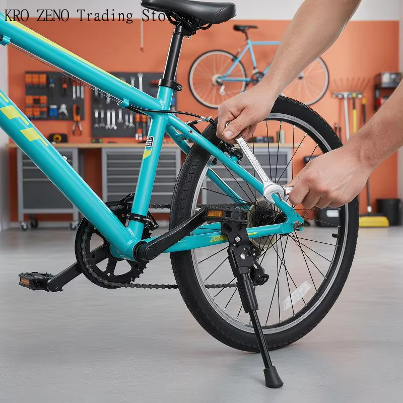 🔝 Béquille robuste pour vélo enfant 20 pouces