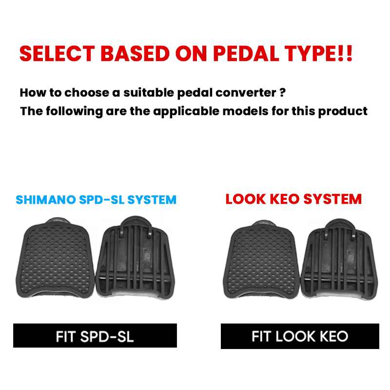 Adaptateur de pédale de vélo de route