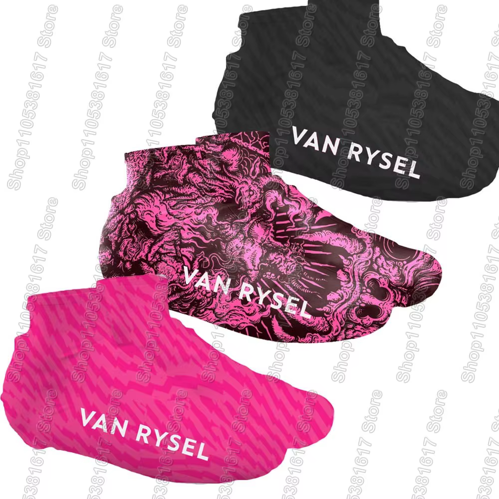 2026 Van Rysel - Roubaix Team Couvre-chaussures de cyclisme pour vélo de route et VTT