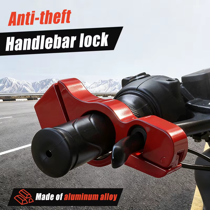 Verrou de sécurité robuste antivol pour vélo/moto