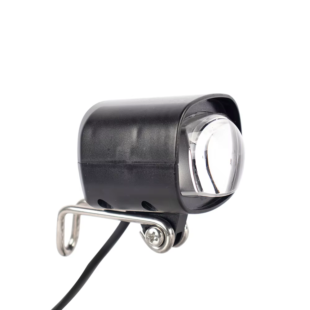 Phare de vélo électrique 3W avec klaxon - DC 20 - 72V