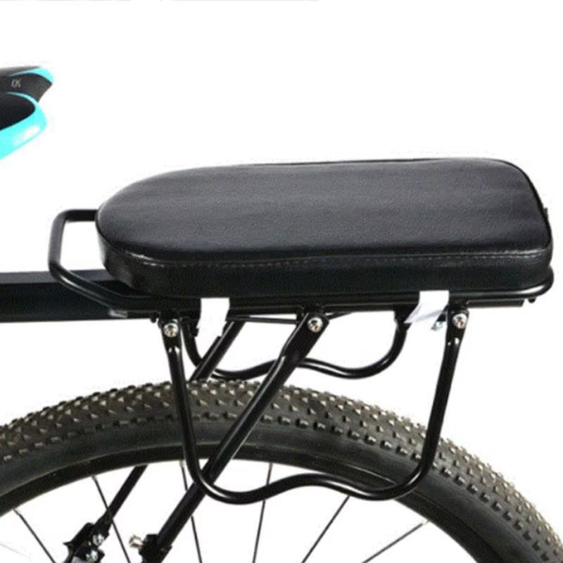 Coussin de siège pour porte-bagages arrière de vélo pour un confort amélioré lors des aventures tout-terrain