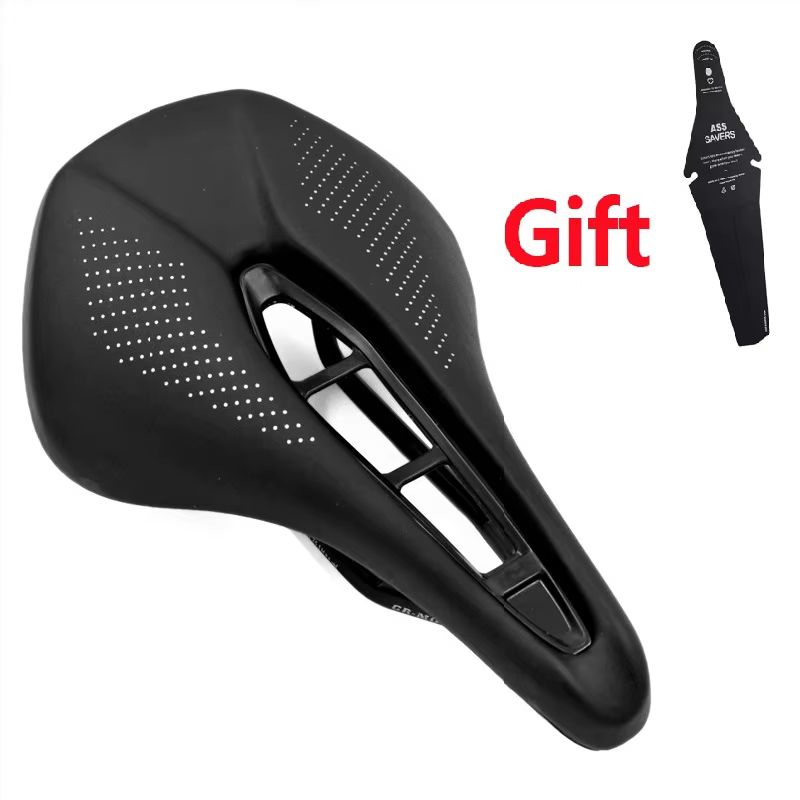 Selle EVA selle de vélo creuse selle de vélo de route confortable conception ergonomique selle vtt arc en acier coussin