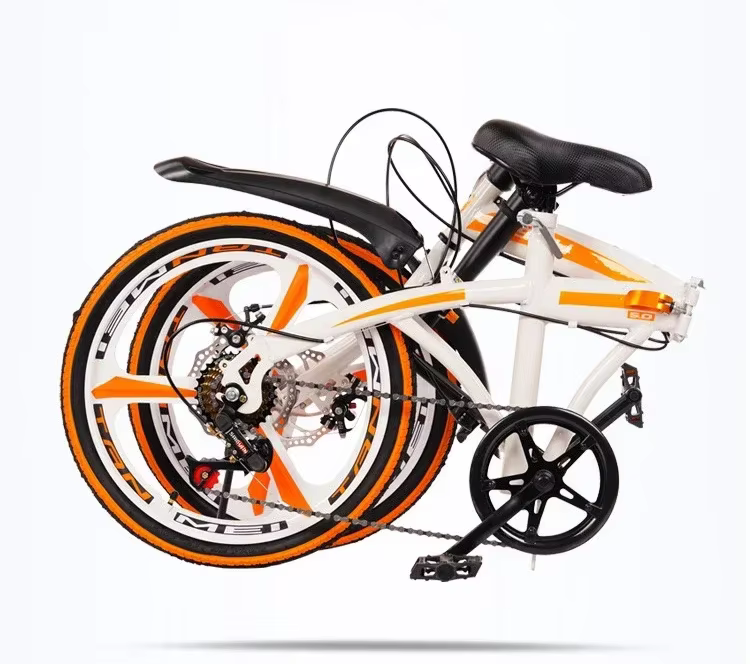 Vélo pliant Durable de frein à double disque de vitesse Variable de 20 pouces