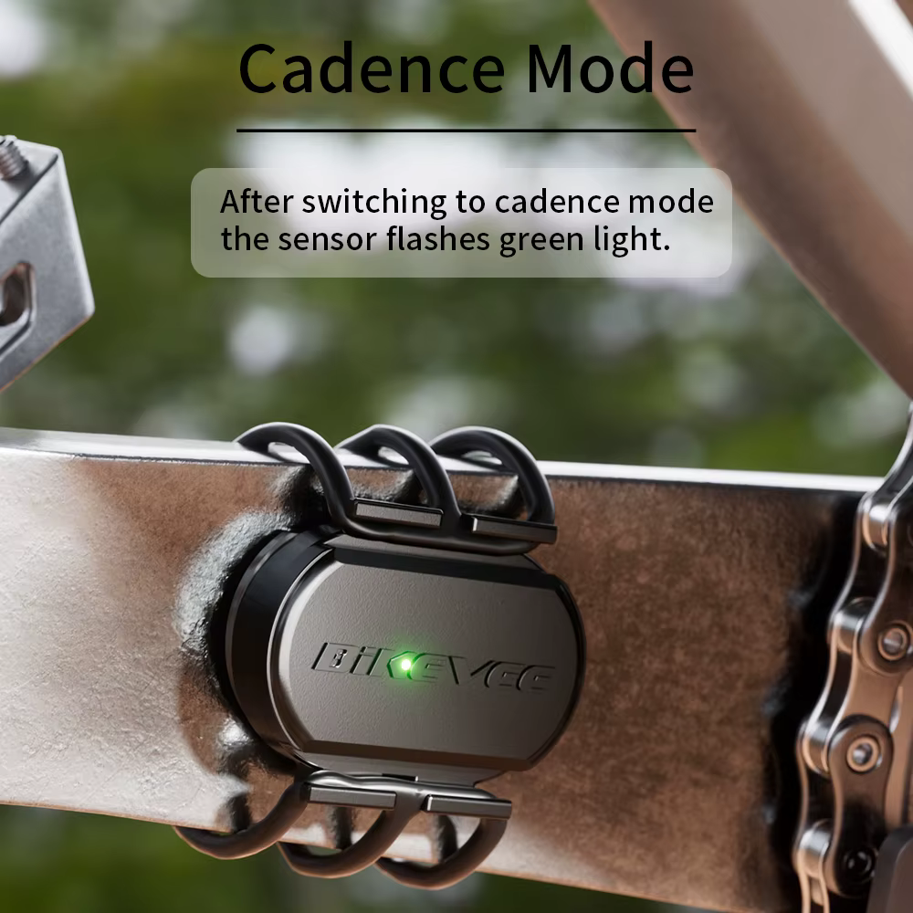 Capteur de vitesse et de cadence sans fil universel, Bluetooth ANT+, compatible avec Rouvy Zwift Garmin Wahoo CooSporide pour ordinateur de vélo