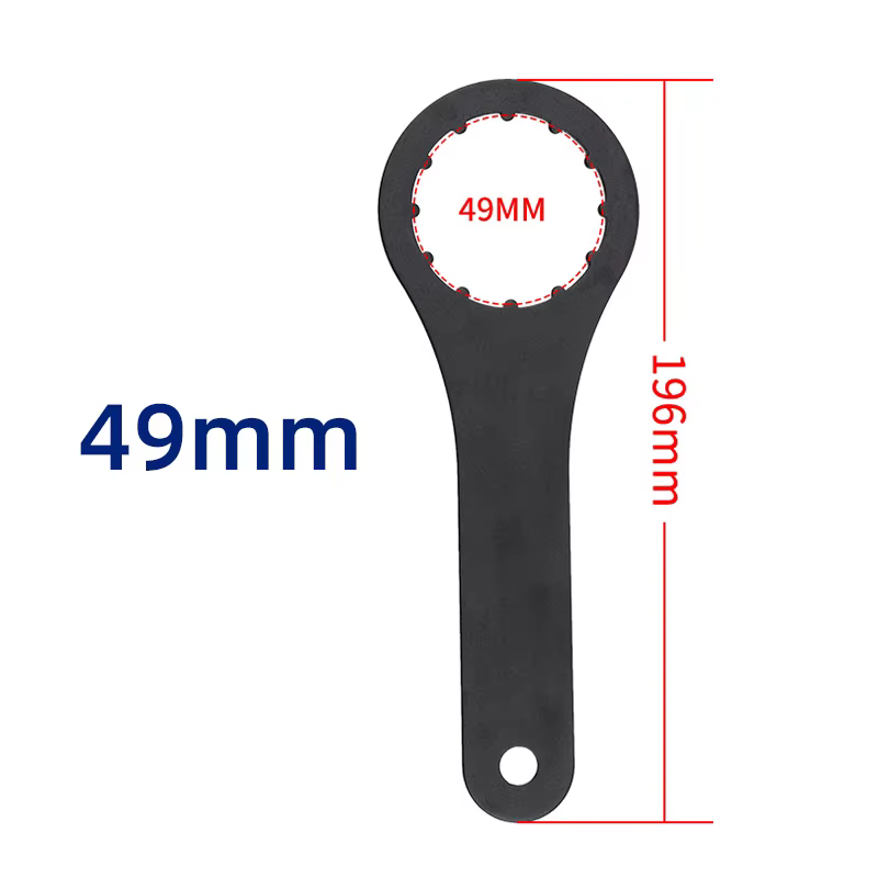 MEROCA clé de support de pédalier de vélo 44mm 46mm 49mm 16/24 encoches pour IXF BB51 BB52 DUB installer outil de