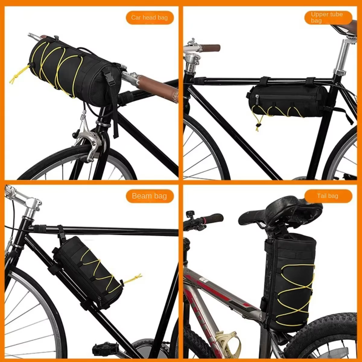 Sacoche frontale multifonction pour vélo