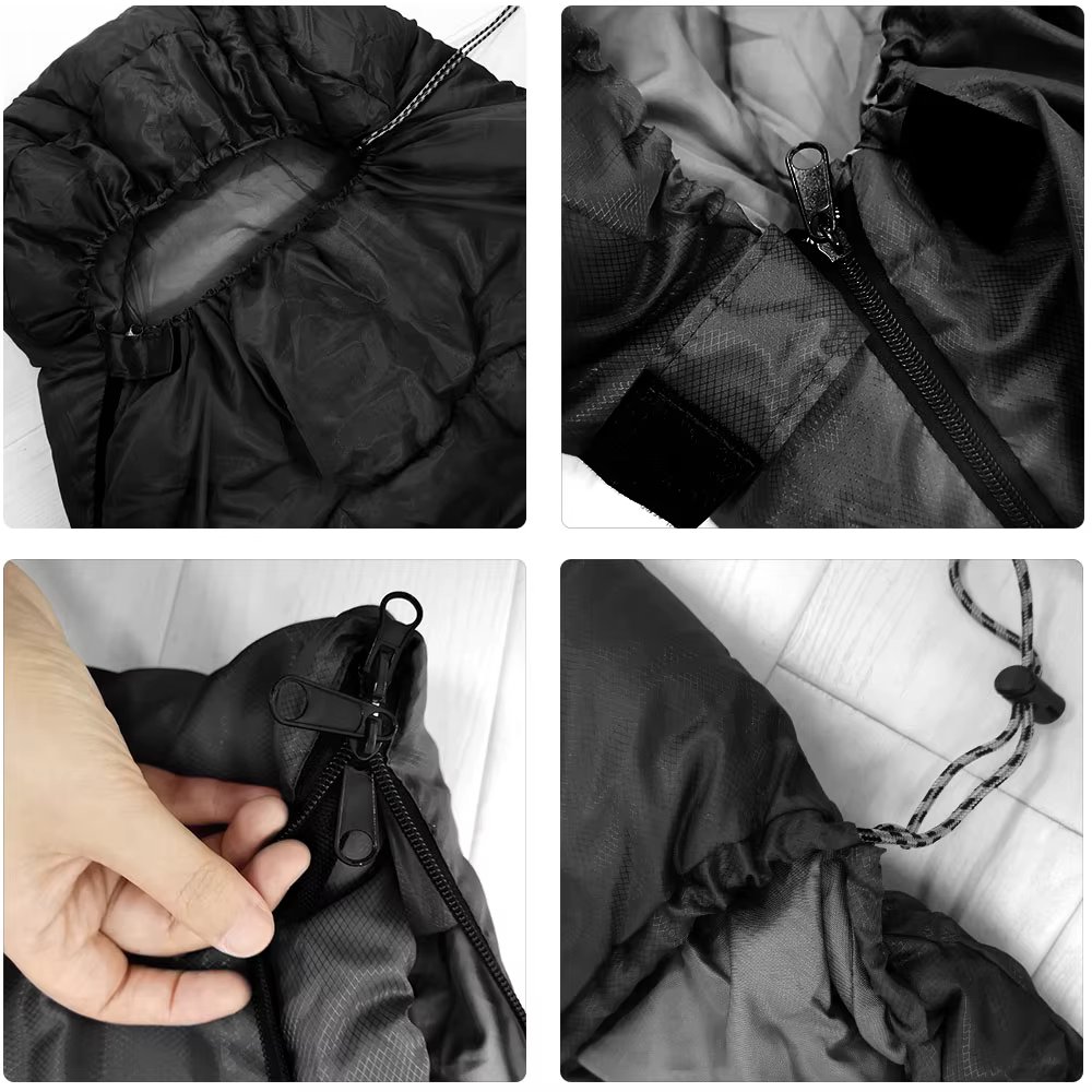 Sac de couchage de Camping léger, enveloppe chaude pour 4 saisons, sac de couchage d'hiver en coton pour maman en plein air