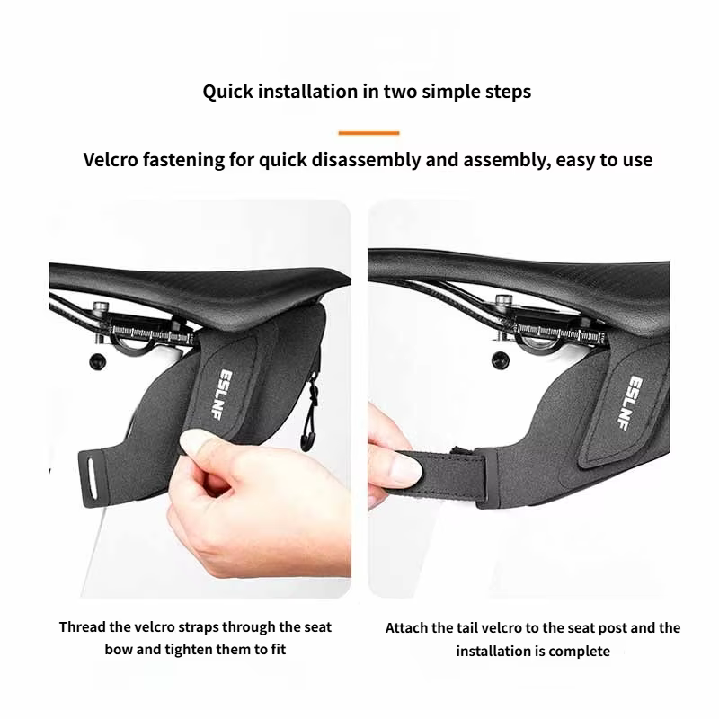 Sacoche de selle pour vélo de route