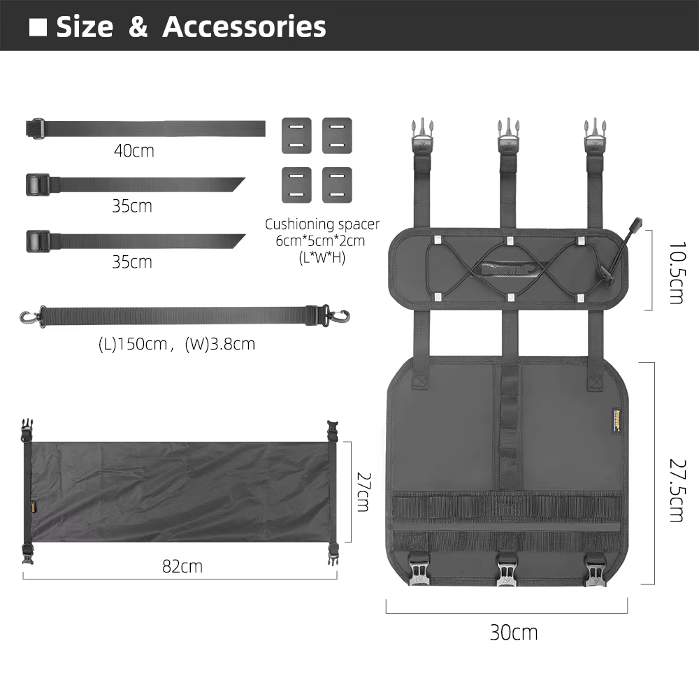 Bal inowalk-Sac multifonctionnel pour guidon de vélo