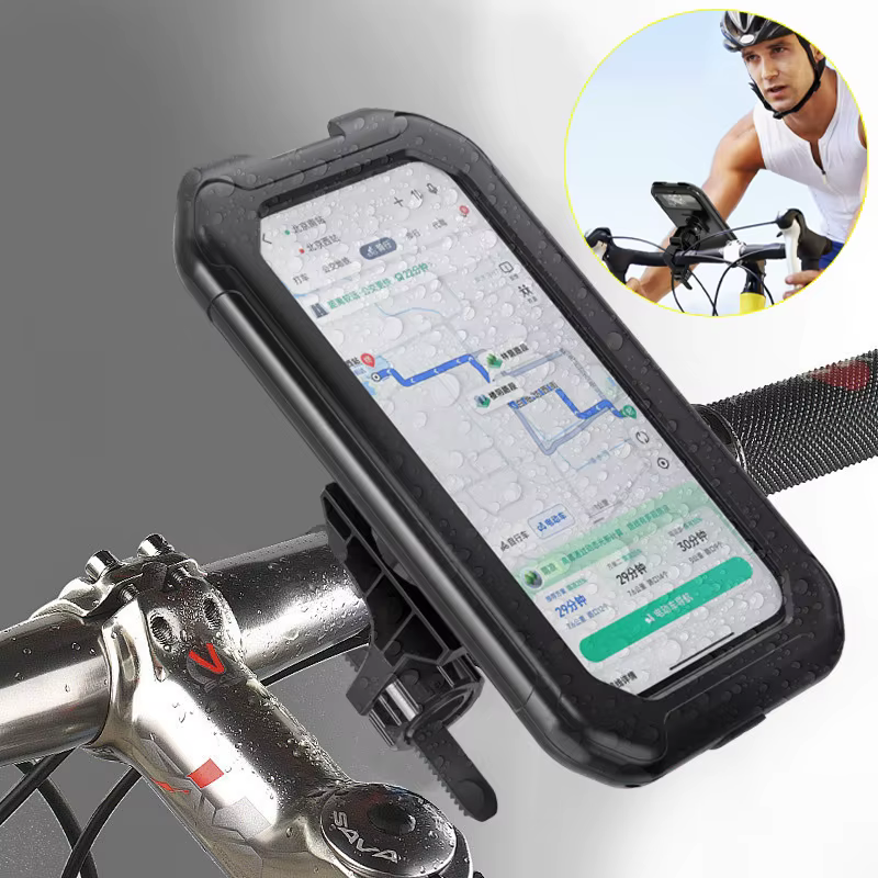 Support de téléphone antivol étanche pour moto
