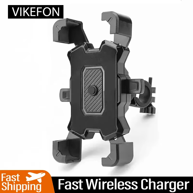VIKEFON 360 ° Support de téléphone de vélo électrique rotatif pour iPhone équitation vtt