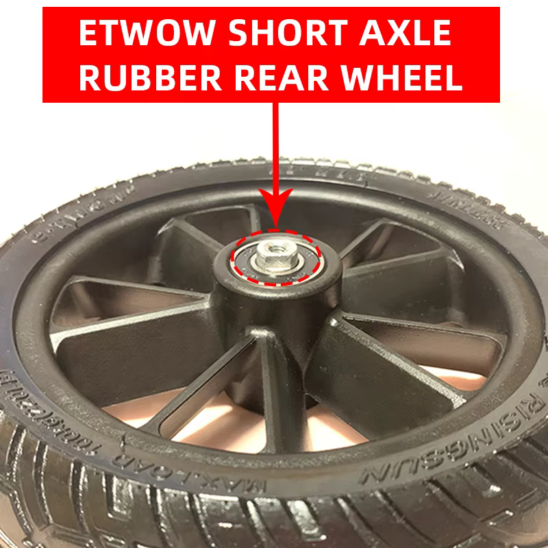 Roue arrière en caoutchouc Etwow d'origine pour Scooter électrique
