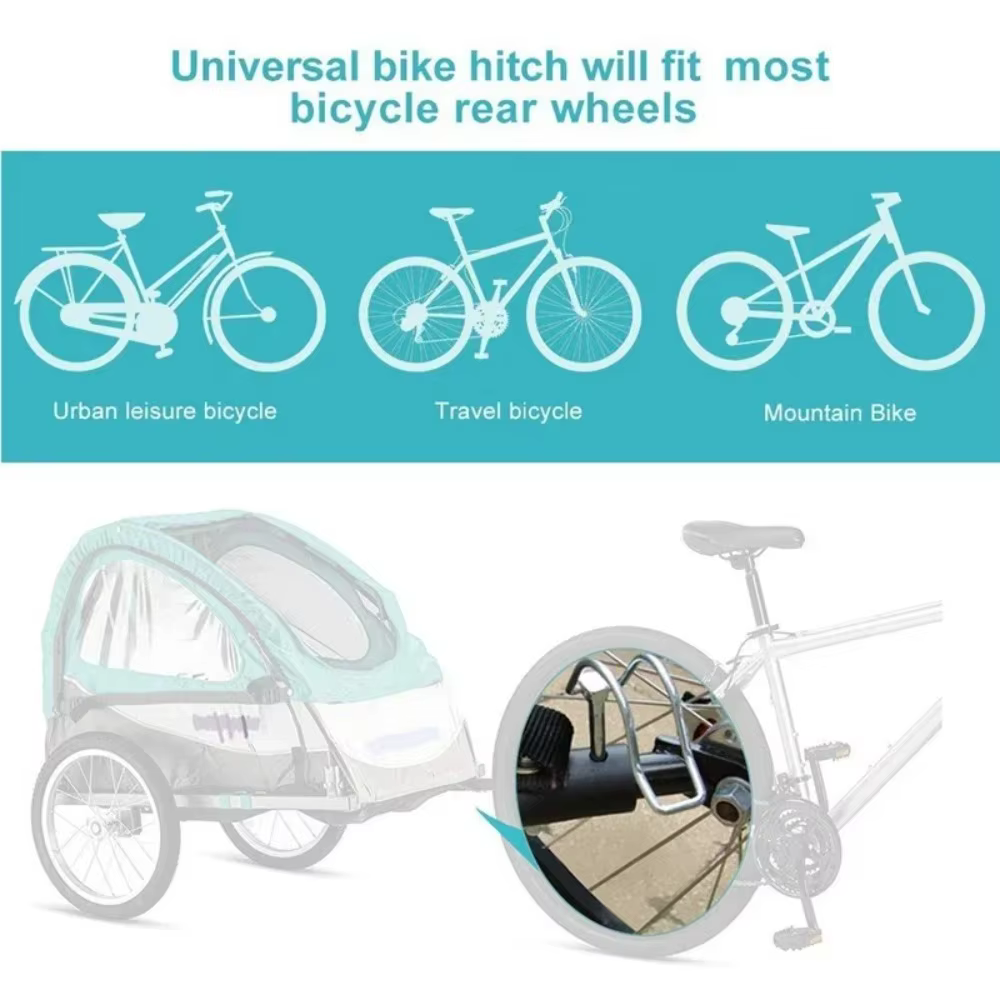 Porte-bagages arrière de vélo en acier