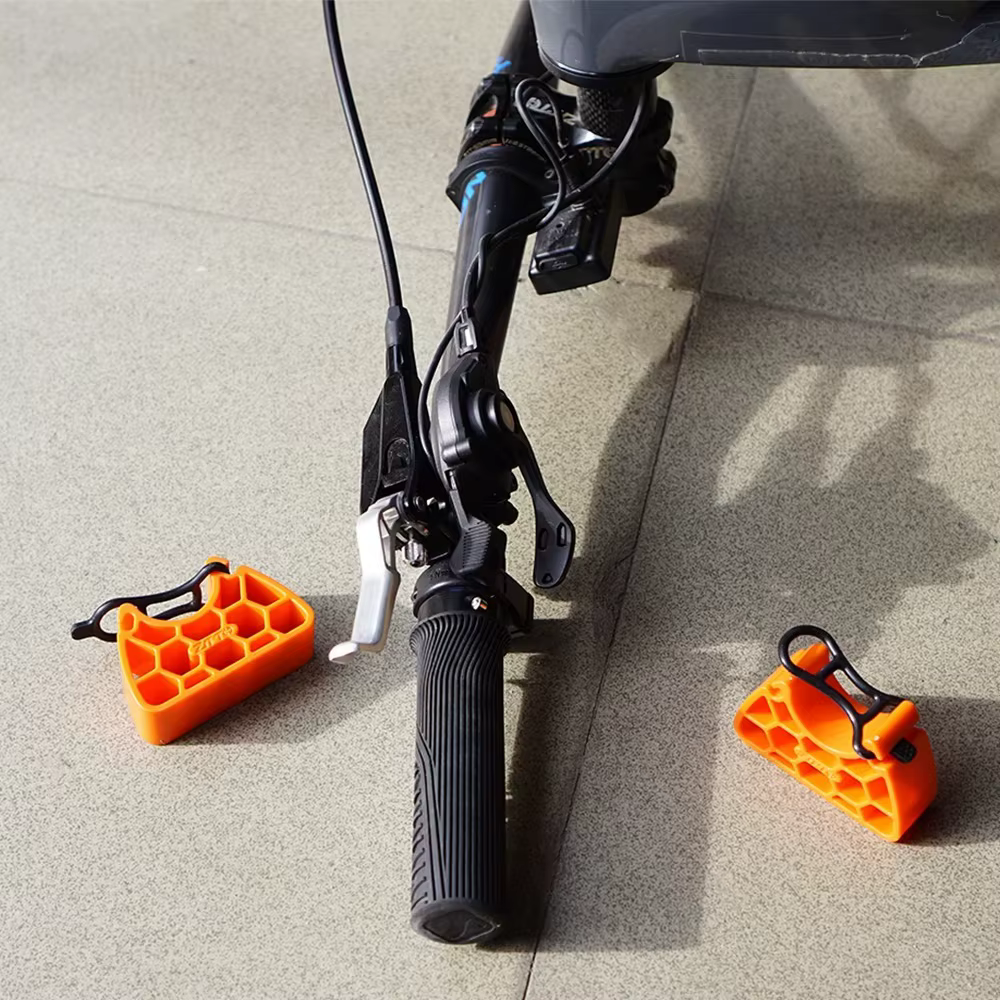 ZTTO support de guidon de vélo pince réglable anti-dérapant stabilisateur à clipser outil de réparation d'entretien vtt pour le stationnement inversé