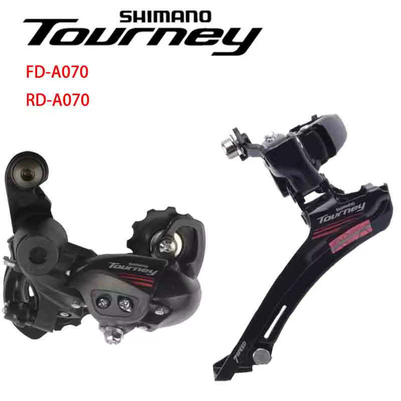 SHIMANO TOURNEY série FD-A070 RD-A070 2x7 vitesses dérailleur avant