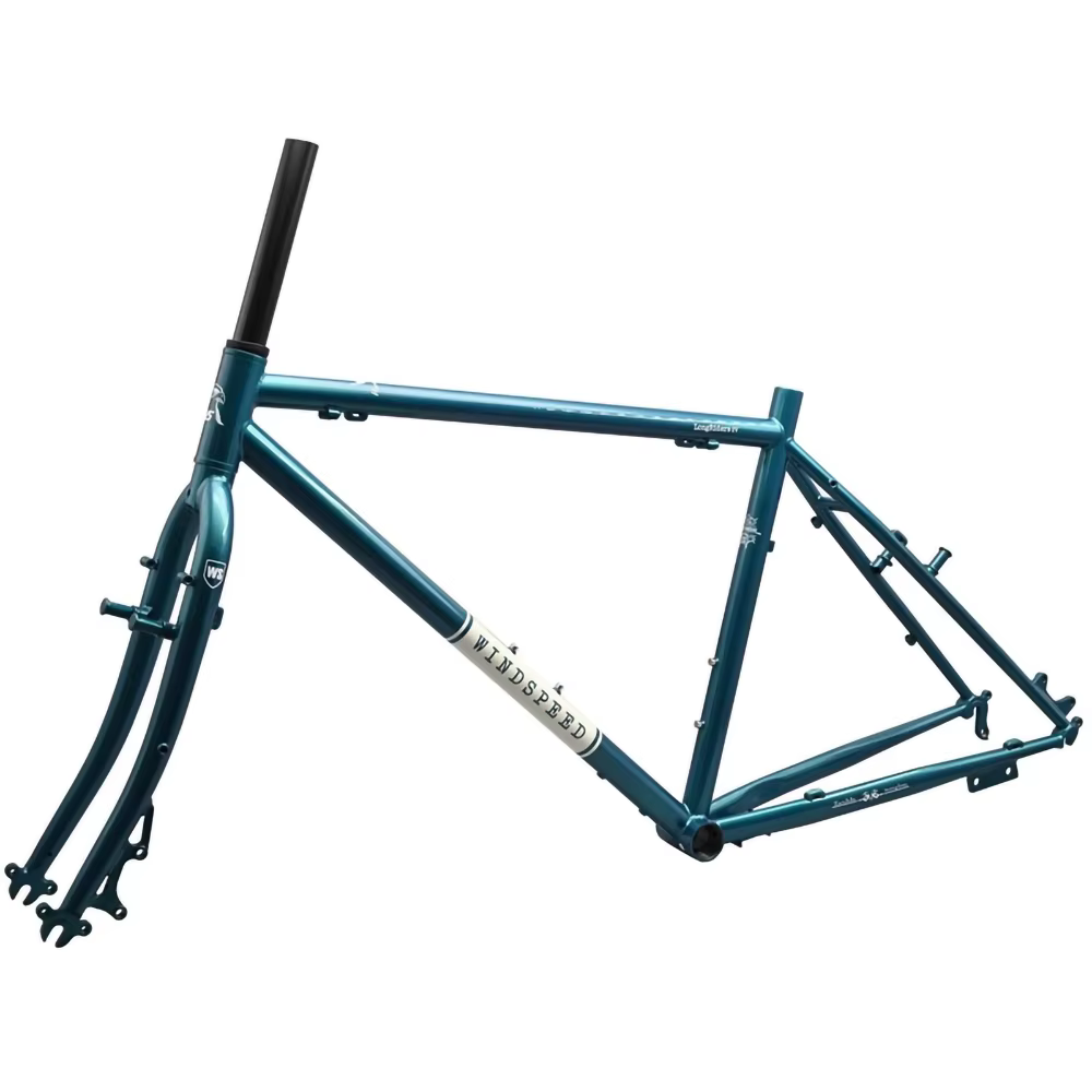 26ER NOUVEAU!! WINDSPEED LongRiders 4 cadres avec fourche CR-MO acides voyage cyclisme pièces de vélo frein à disque/V vélos de tourisme