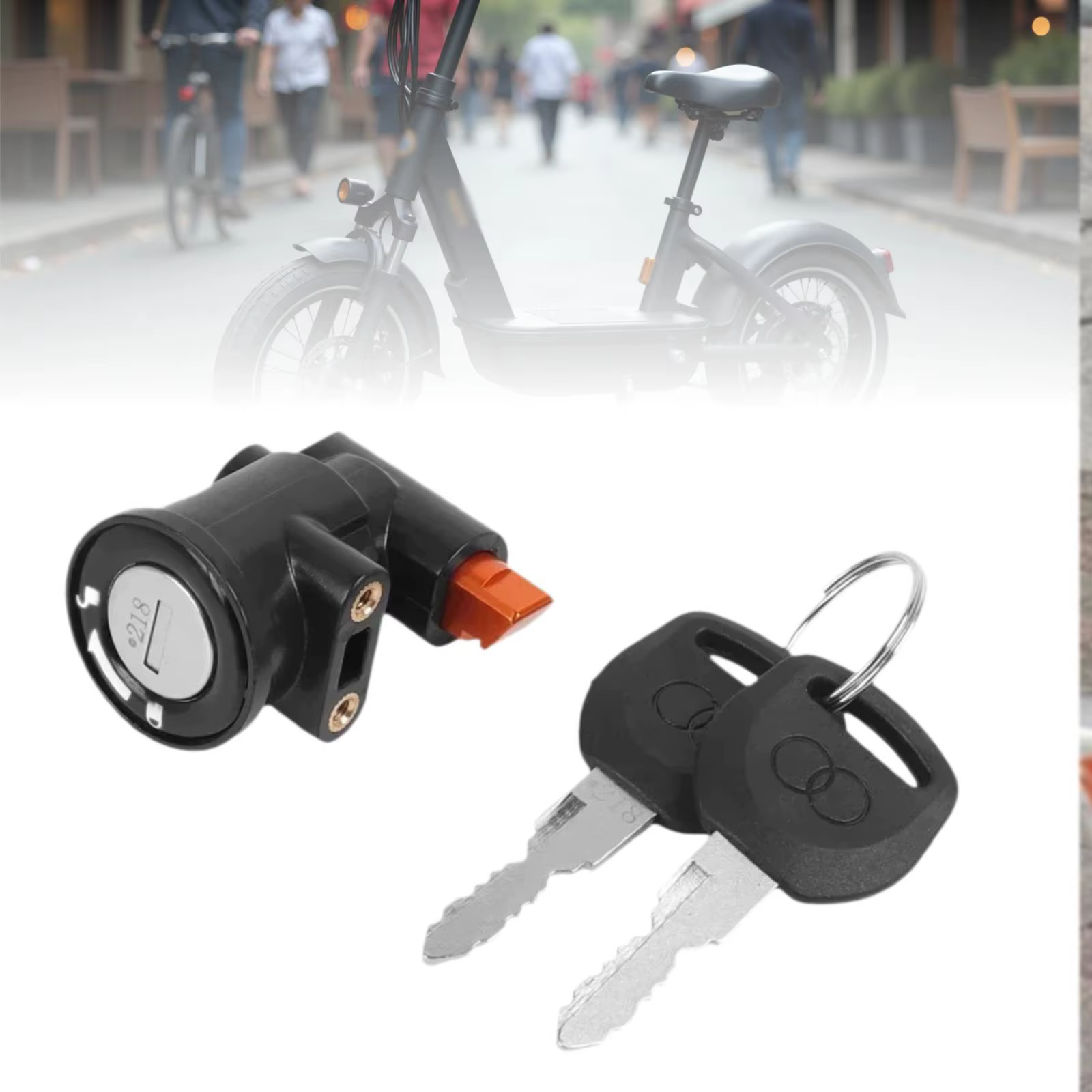 Boîte de batterie cylindrique pour vélo électrique