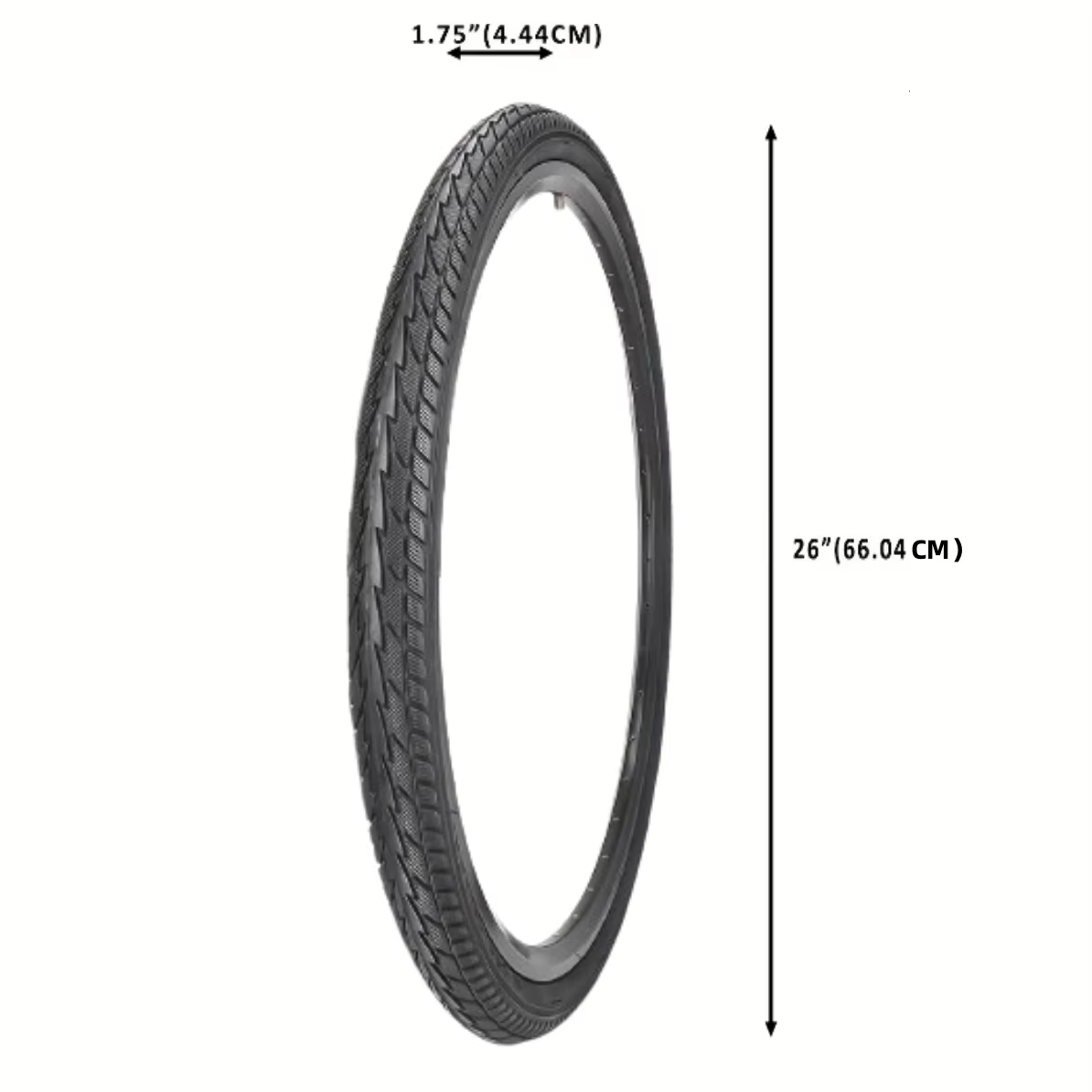26 "pneus de vélo 26x1.75 pliable remplacement noir pneu