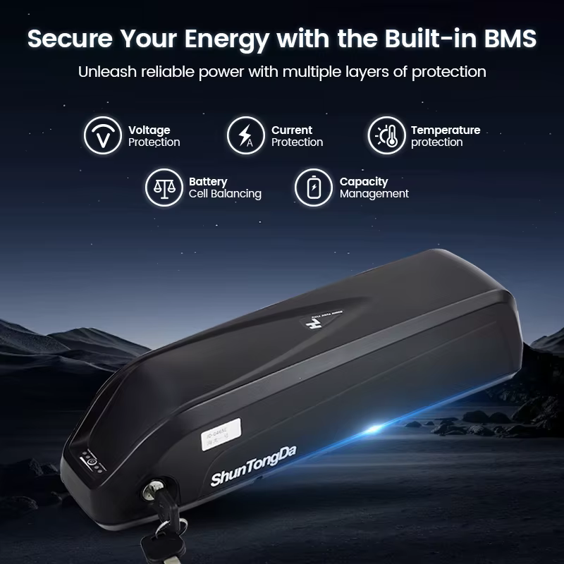 Batterie Hailong 36V 48V 10.4Ah 13Ah 15Ah