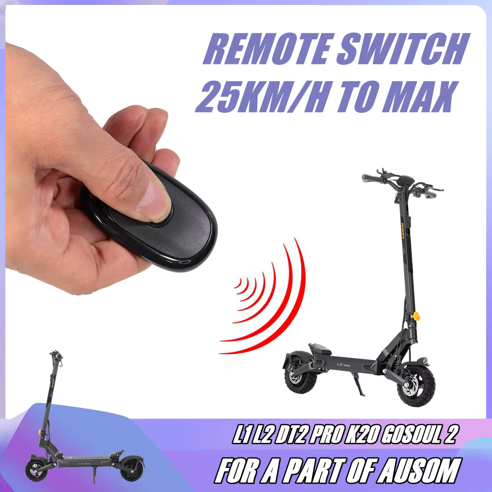 Interrupteur à distance pour limiteur de vitesse pour certains scooters électriques AUSOM L1 L2 MAX DT2 PRO K20 GOSOUL