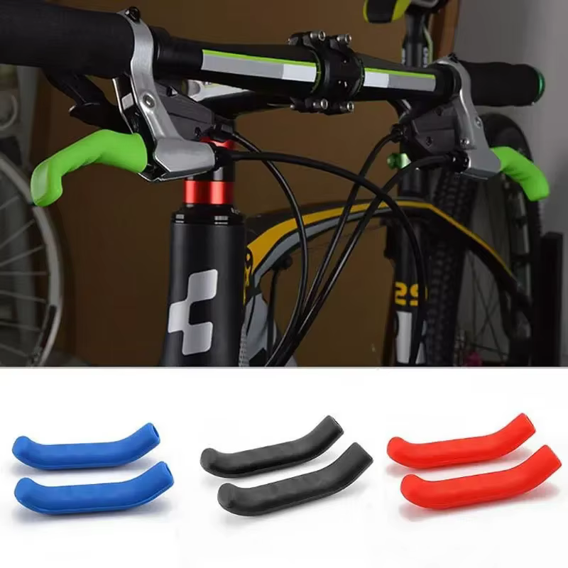 Leviers de frein en silicone pour vélo, 1 paire, accessoires de protection