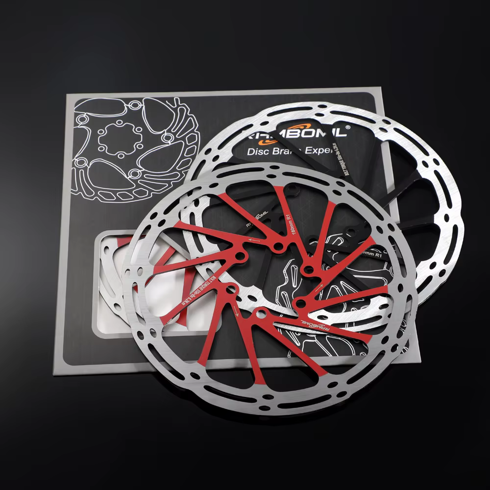 Nouveau Rotor de frein à disque de vélo 140/160/180/203mm 6 boulons en acier inoxydable vtt VTT