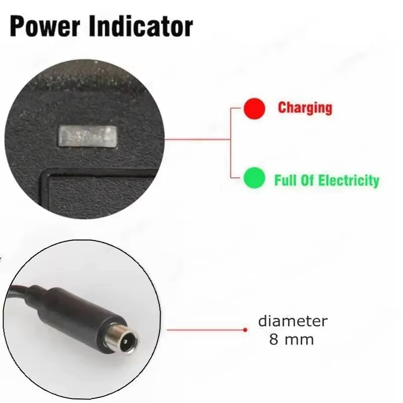Adaptateur de chargeur de batterie universel 42V 2a