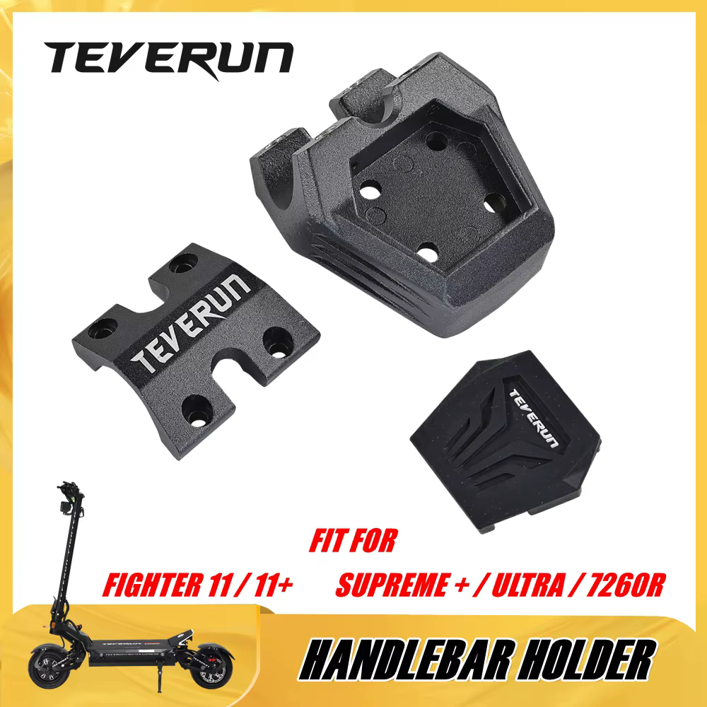 Support de guidon pour trottinette électrique TEVERUN FIGHTER 11 11+ SUPREME ULTRA PLUS 7260R