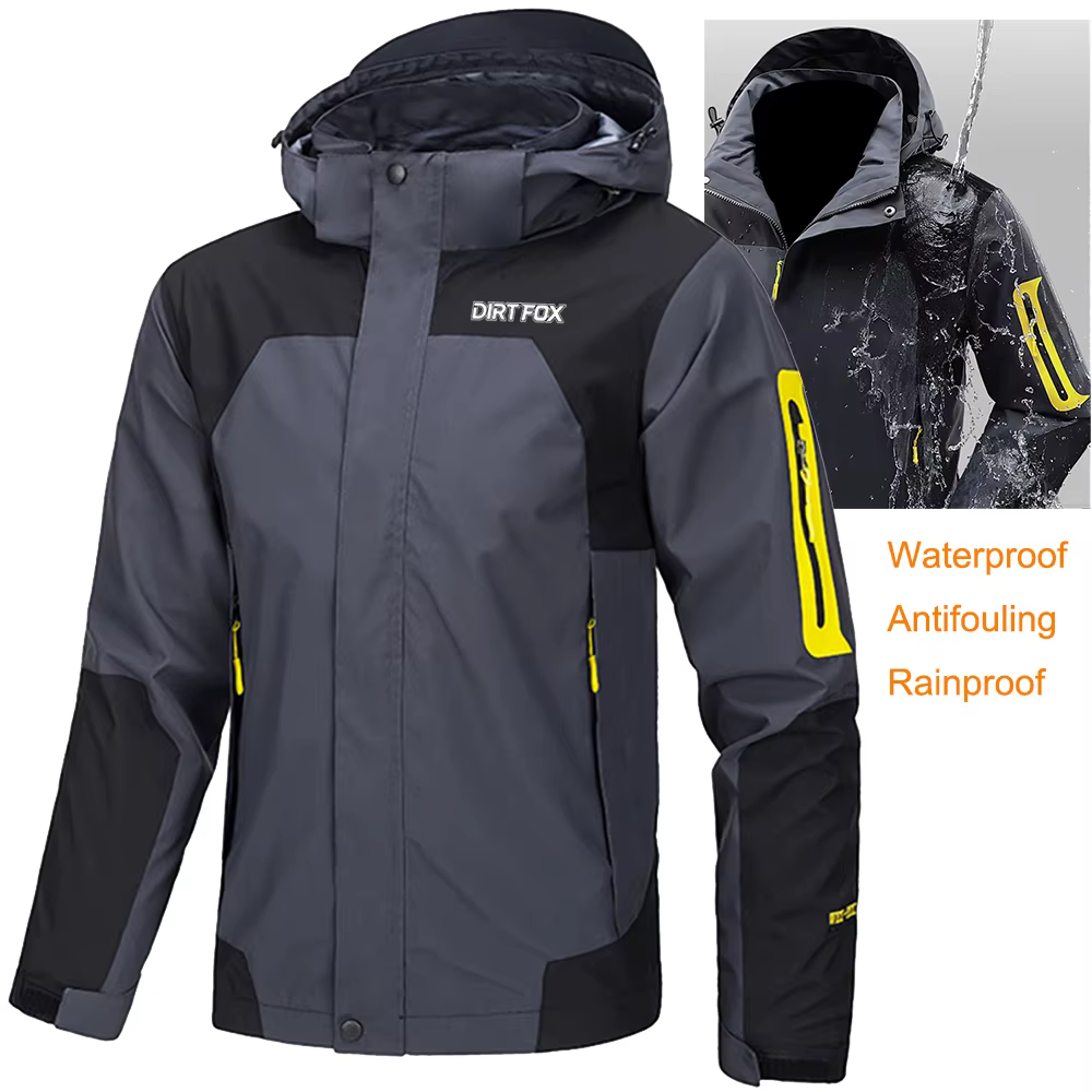 DIRTFOX hommes vélo coupe-vent cyclisme veste imperméable route montagne